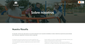 apanda eventos página web para empresas